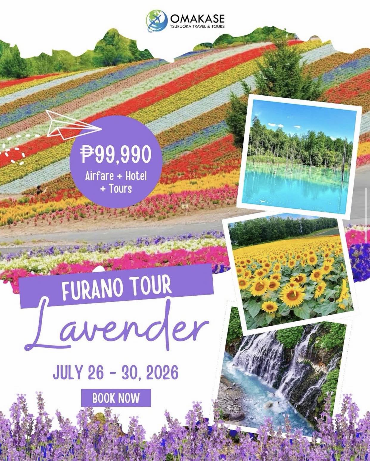 LAVENDER FURANO TOUR 2026